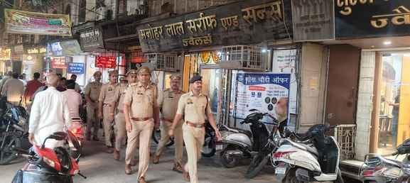 ASP organized a foot march in view of the festivals.