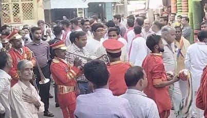 Lord Mahavir's procession started with great pomp