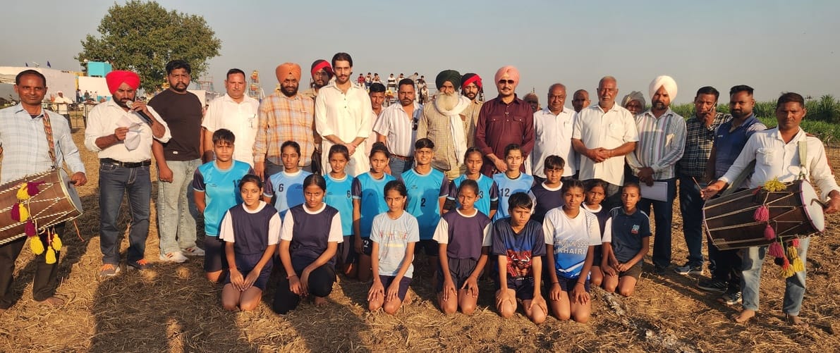 Sanghaur's team defeated Barada in the women's kabaddi competition.
