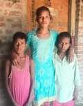 Three children orphaned by the death of a woman