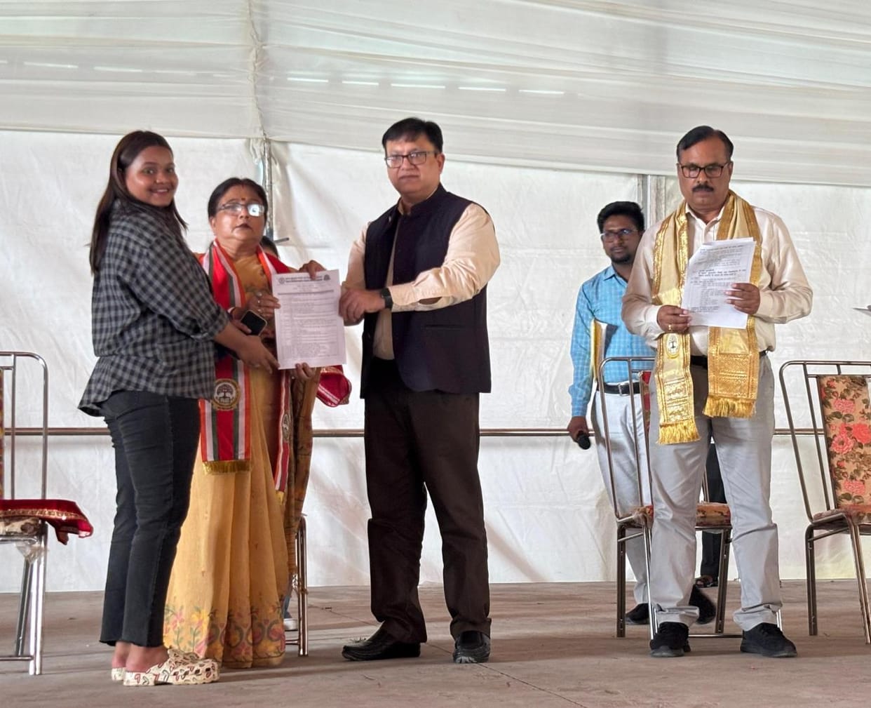 Prof. Chandana became the Governor, Prof. Syed Muzaffar Ali became the Governor.