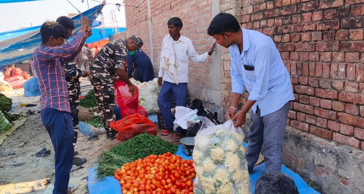 Border market becomes a confluence of employment and harmony