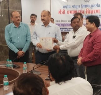 Dr. Lokesh Tomar was honored