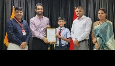 Vivaan punches gold in the arm boxing competition