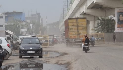 Bahadurgarh reached 9th place in the country in pollution