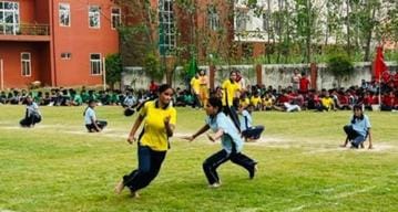Shilpi, Pooja, Archana and Shivi won the race competition.