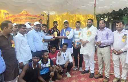 Harraiya's team overall champion in athletics competition