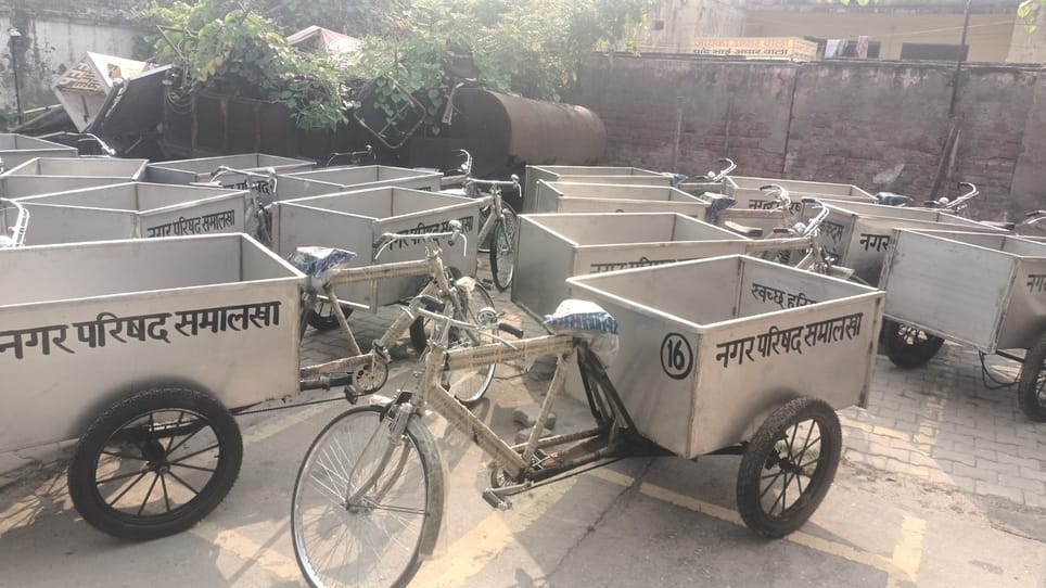 20 new carts arrive at the city council, garbage collection will be easier