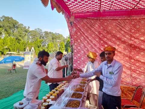 Entertainment with local products at the Swadeshi Fair