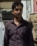A youth selling firecrackers without a license was arrested in Katia Tola market.