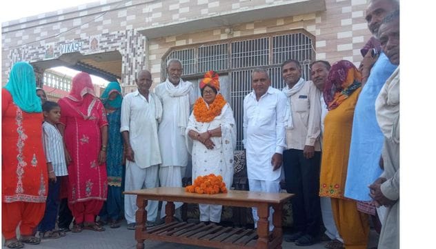 Goswami community honored Neeraj
