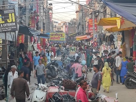 Markets brighten ahead of Diwali, with increased footfall of buyers