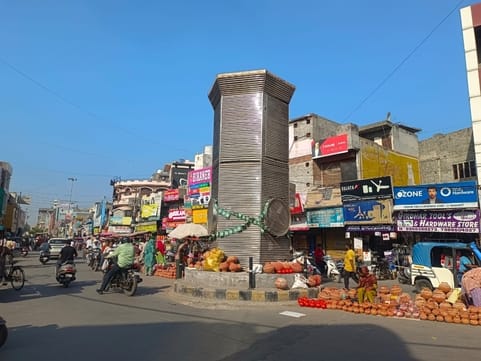 Pollution levels are rising, the smog tower installed at a cost of Rs 60 lakh has been closed for six months.