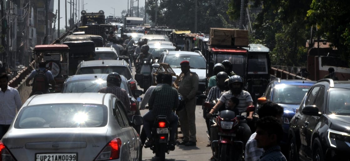 PCS exam: City grapples with traffic jam, traffic system derailed