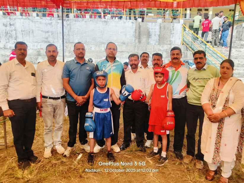 Tauni Devi won the basketball match and Nadon won the volleyball match.