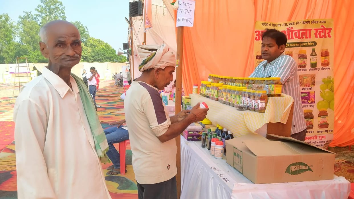 People are liking gooseberry chutney and barfi