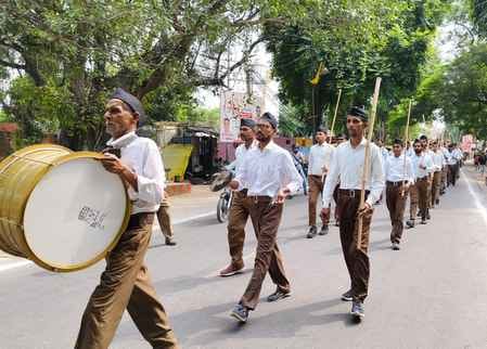 Volunteers showed discipline