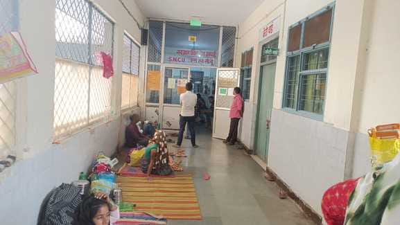 Newborn admitted to SNCU after an hour, staff misbehaved with EMO