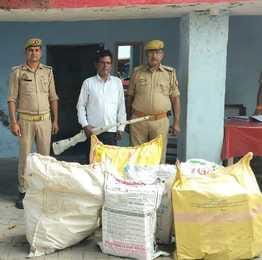 Kotedar arrested with firecrackers and gun