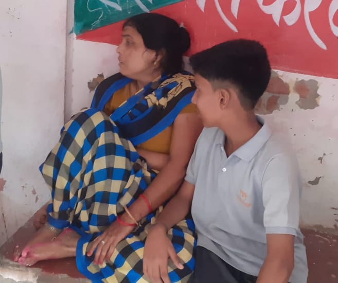 Father and son going to buy potato seeds died in a vehicle collision