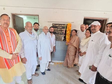 Inauguration and foundation stone laying of development works in Bahalgarh and Aurangabad