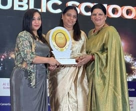 The school received an award for its outstanding performance