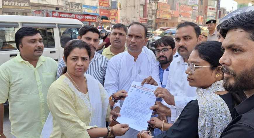 Protests in the city demanding justice in the death of ADGP Y Puran Kumar