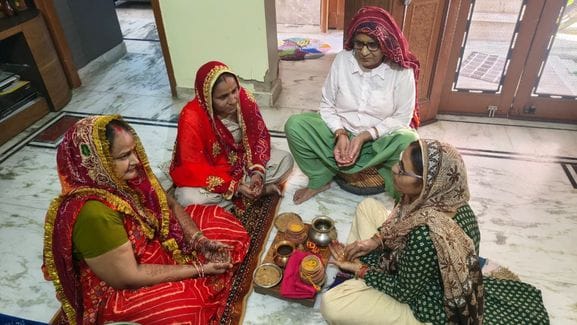 Women observe Ahoi Ashtami fast
