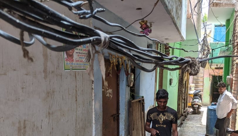 37 crores spent, yet dangling electric wires are becoming a nuisance