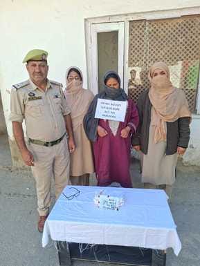 Kupwara, Women Arrested, Opium Seized