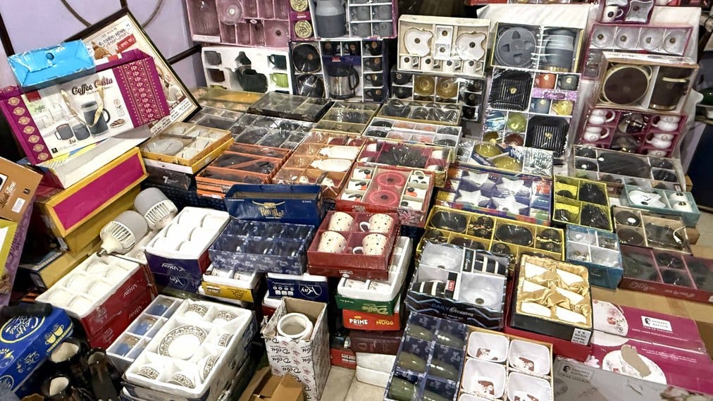 Crockery is becoming more popular than sweets this Diwali.