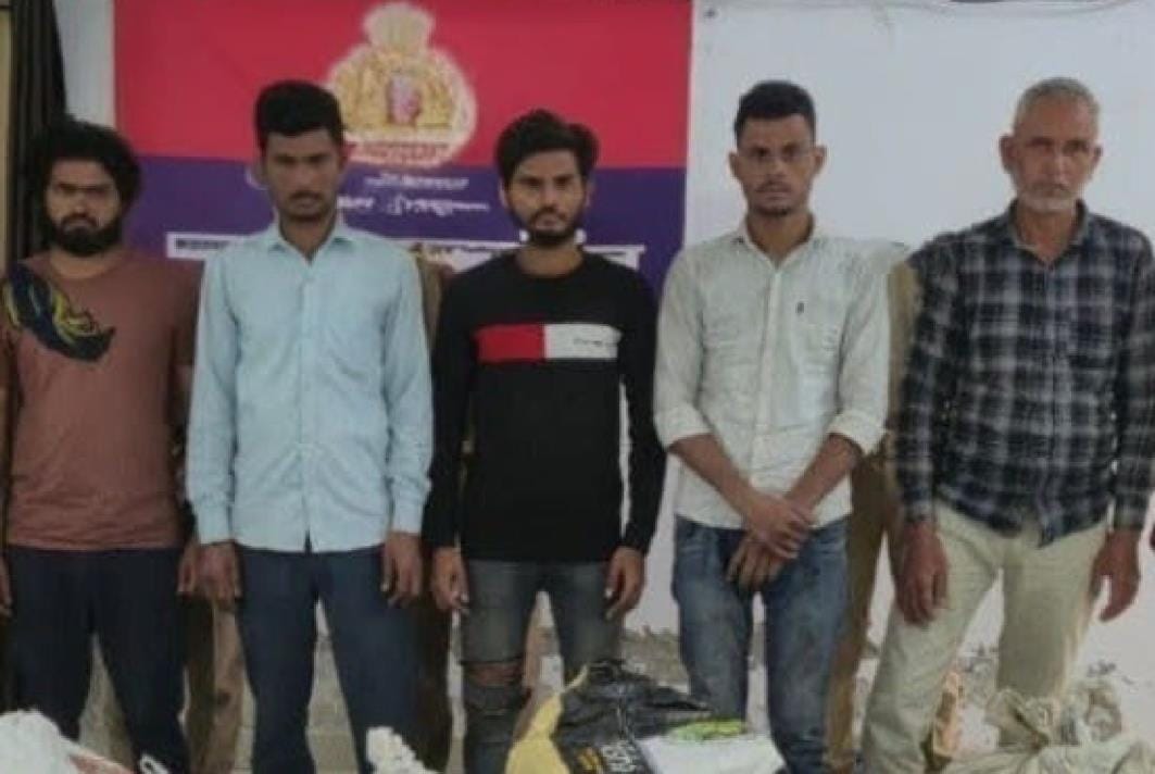Firecracker factory busted, five arrested