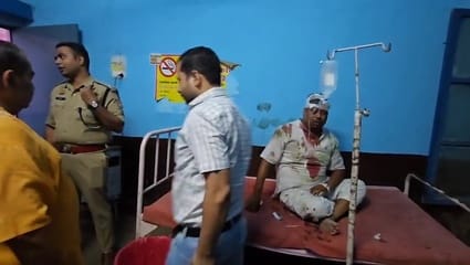 Attacked with an iron rod and took away a bag of money from a businessman