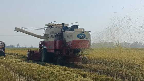 Smart machines spread crop residue in the fields