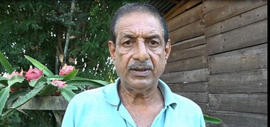 Rajendra of Papalah prepared a dragon fruit garden