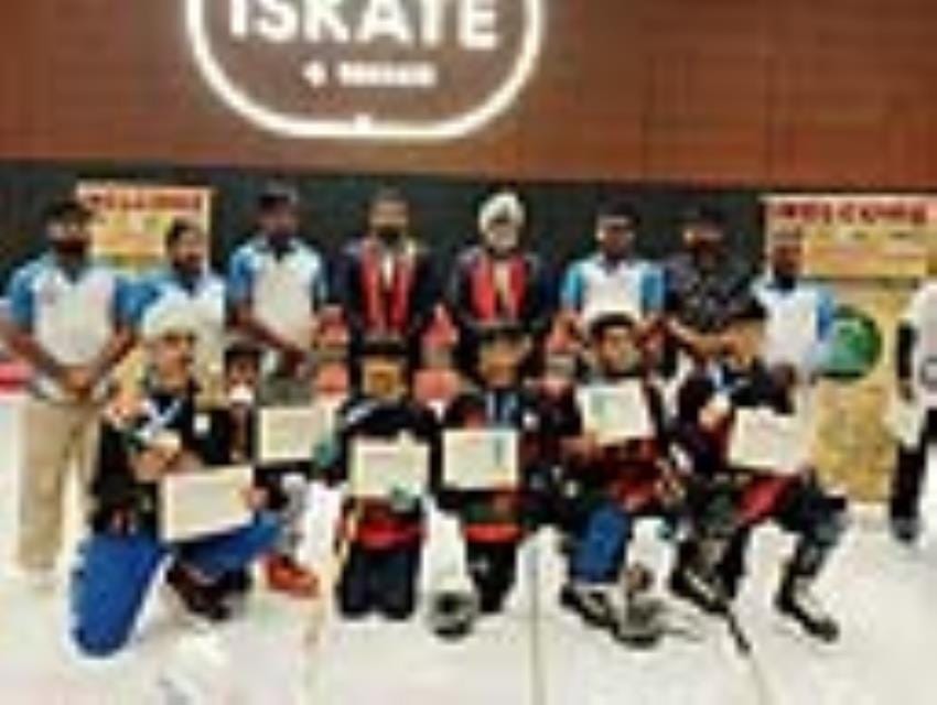 Fatehabad team won the overall champion trophy in the bandy competition.