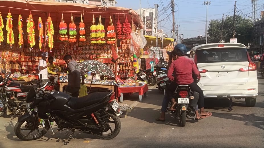 Encroachment will increase problems during festivals...the path will be difficult.