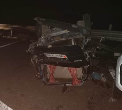 Ratlam News: Woman killed, six injured in Delhi-Mumbai Expressway accident