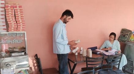 10 kg of uncovered sweets were thrown away, samples were taken for 20 food items.