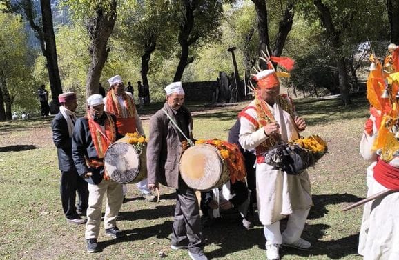 The historic Phool Yatra festival begins in Pangi.