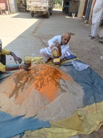 Savamani organized in Bal Gopal Gaushala