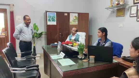 Student Shipra became the principal for a day
