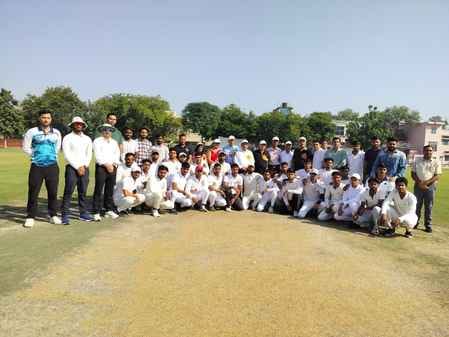 Cricket tournament... Mirpur and Narnaul won the matches on the first day