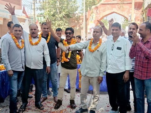 Formation of Bhadawas Gate Market Association, office bearers nominated