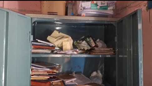 Thieves stole TV, fans, DBR and other items from a government school.