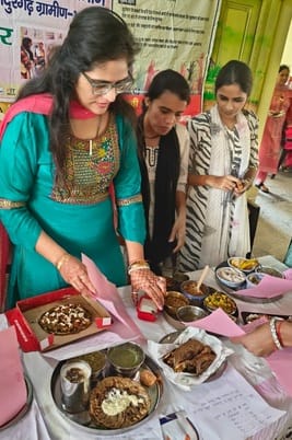 Bimla and Rekha first in cooking competition