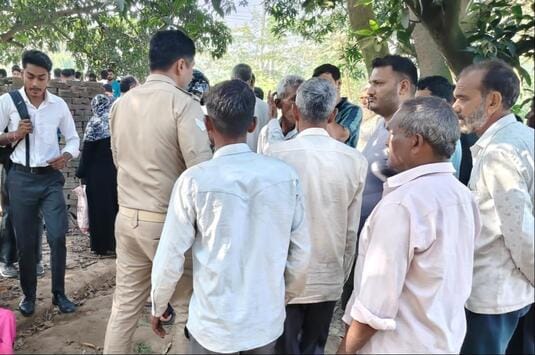 Body of JCB driver found hanging in garden, murder suspected