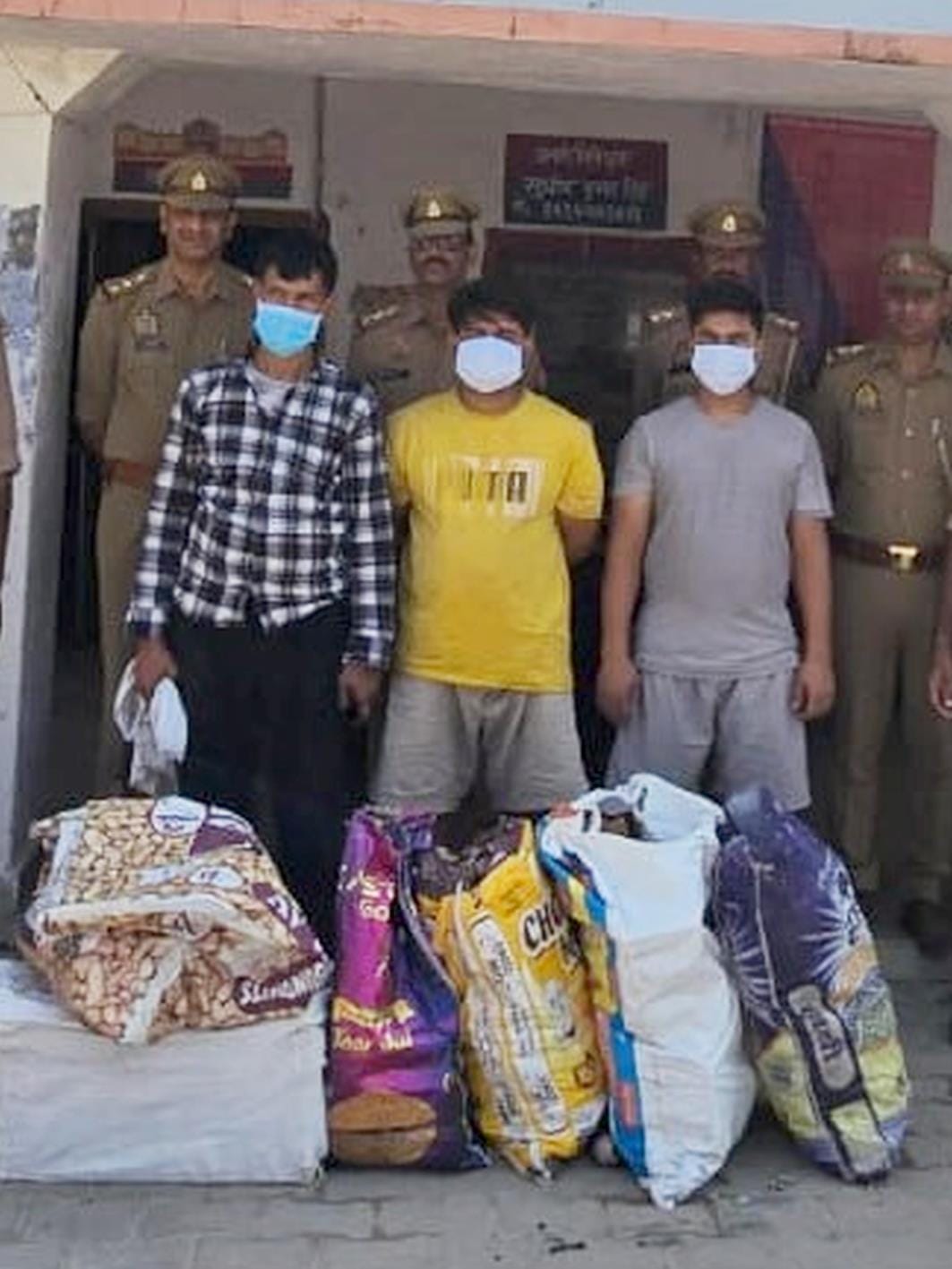 Huge quantity of illegal firecrackers recovered, three arrested