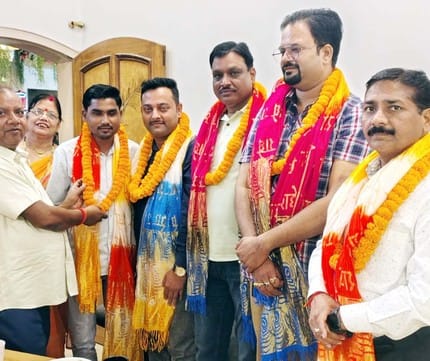 Arpit Gupta became the president of Sarva Vaishya Ekta Mahasabha