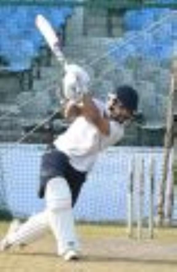 Players from Andhra Pradesh and Uttar Pradesh sweated it out in the nets for the Ranji Trophy